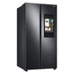 Samsung RS28A5F61SG 27.3 Cu. Ft. Smart Side-By-Side Refrigerator With Family Hub™ In Black Stainless Steel