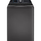Ge Appliances PTW905BPTDG Ge Profile™ 5.3 Cu. Ft. Capacity Washer With Smarter Wash Technology And Flexdispense™
