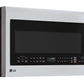 Lg LMVM2033ST 2.0 Cu. Ft. Over-The-Range Microwave Oven With Easyclean®