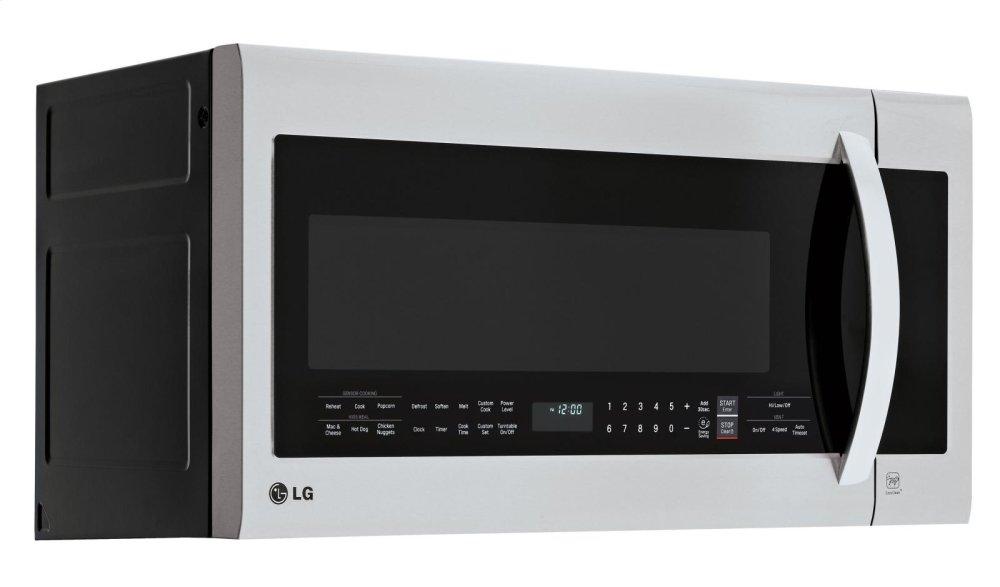 Lg LMVM2033ST 2.0 Cu. Ft. Over-The-Range Microwave Oven With Easyclean®
