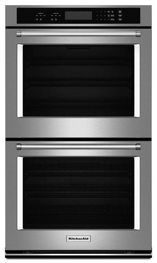 Kitchenaid KODT100ESS 30" Double Wall Oven With Even-Heat™ Thermal Bake/Broil - Stainless Steel