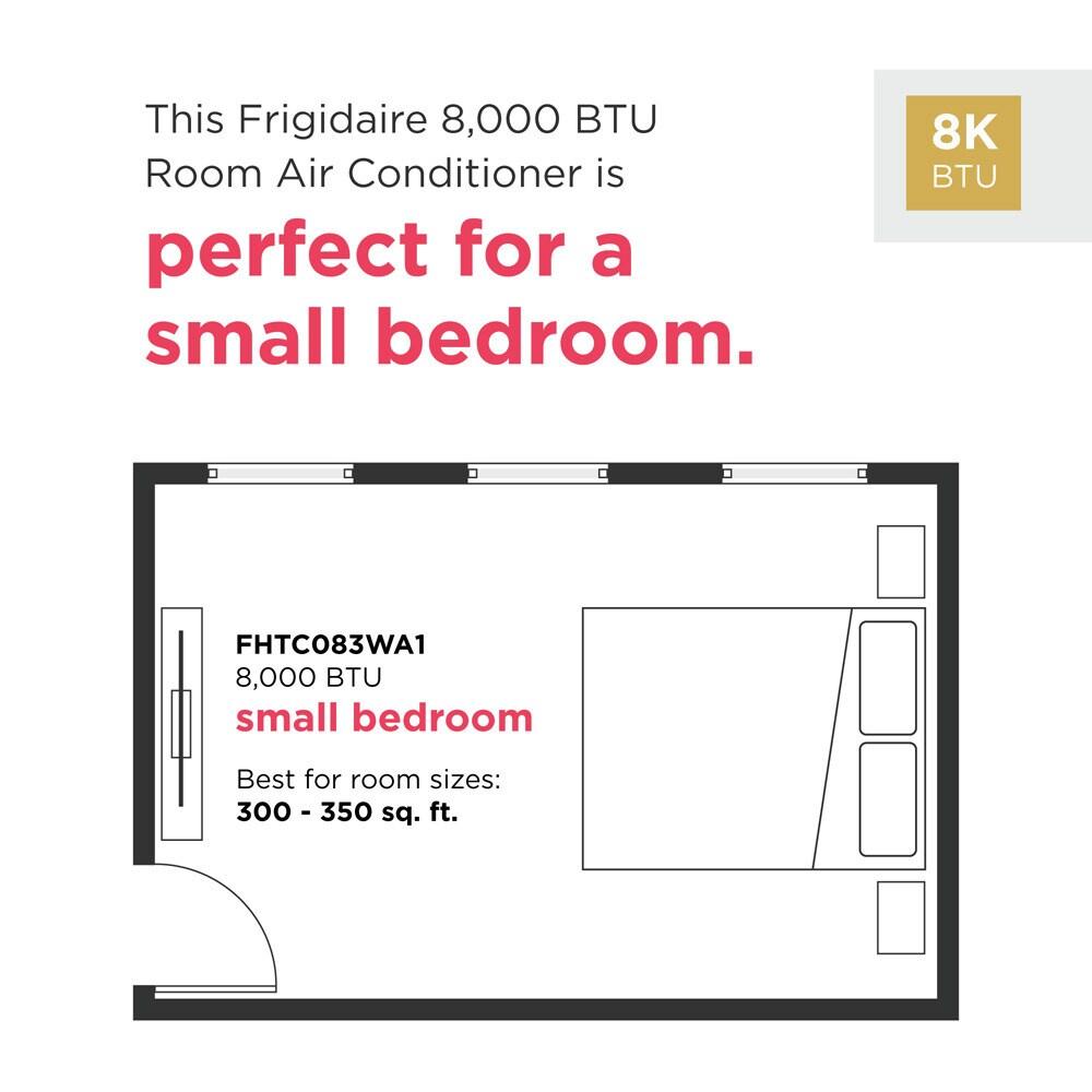 Frigidaire FHTC083WA1 Frigidaire 8,000 Btu Built-In Room Air Conditioner