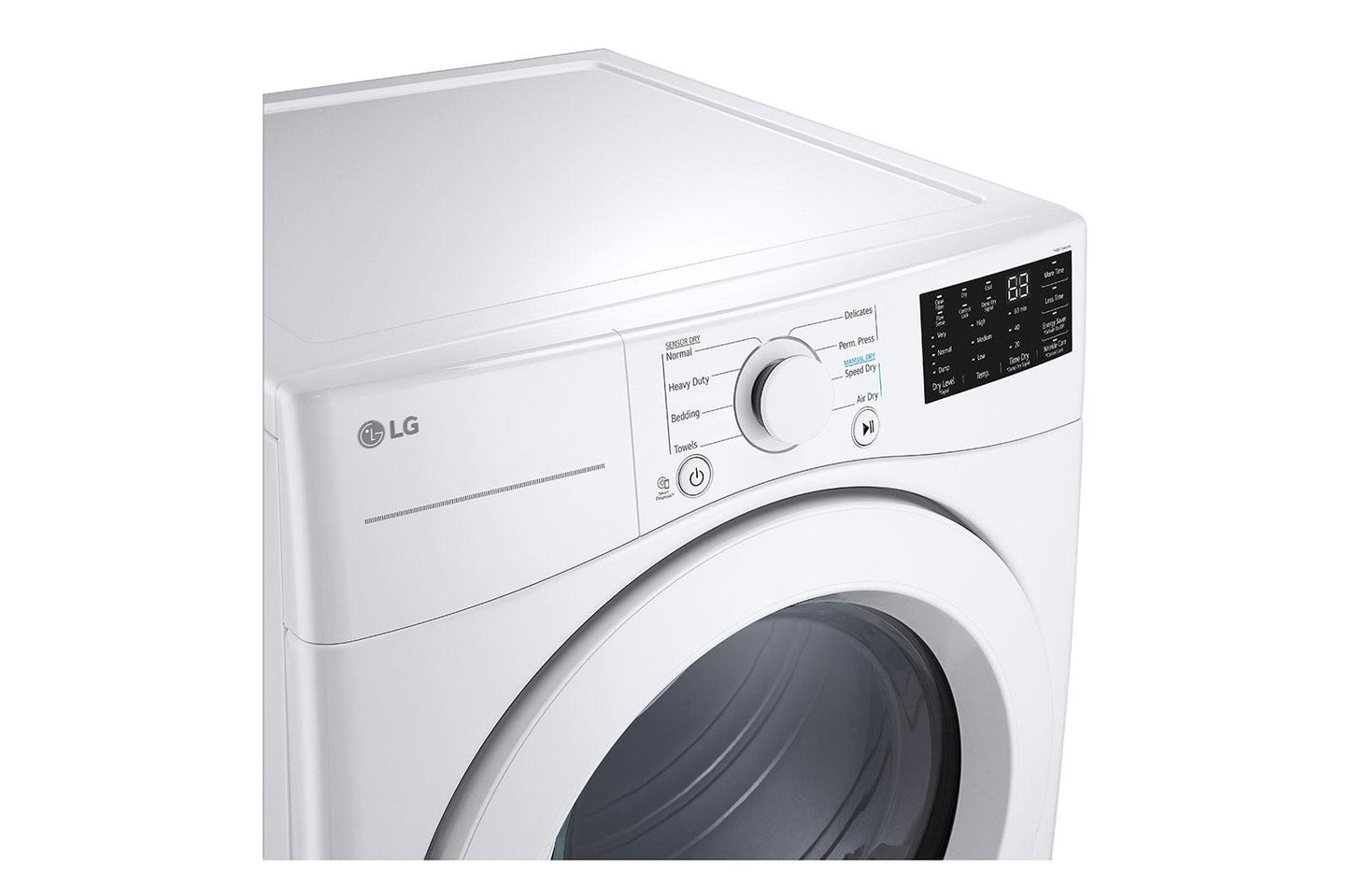 Lg DLG3471W 7.4 Cu. Ft. Ultra Large Capacity Gas Dryer