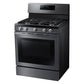 Samsung NX58T7511SG 5.8 Cu. Ft. Freestanding Gas Range With Air Fry And Convection In Black Stainless Steel