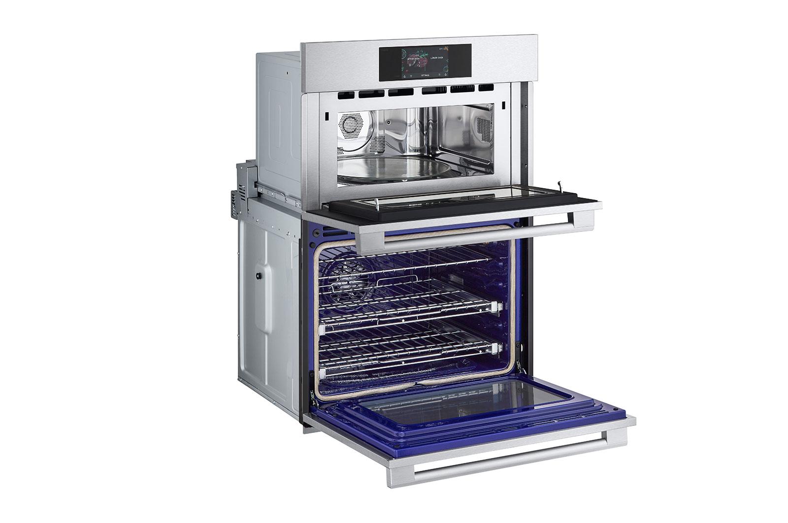 Lg WCES6428F Lg Studio 1.7/4.7 Cu. Ft. Combination Double Wall Oven With Air Fry