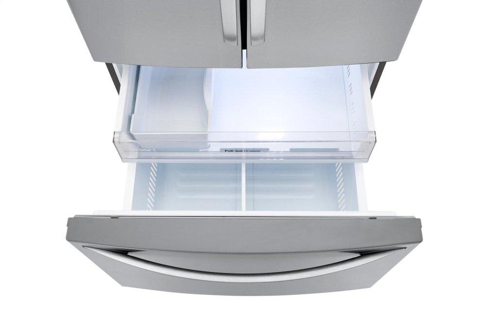 Lg LFCC22426S 23 Cu. Ft. French Door Counter-Depth Refrigerator