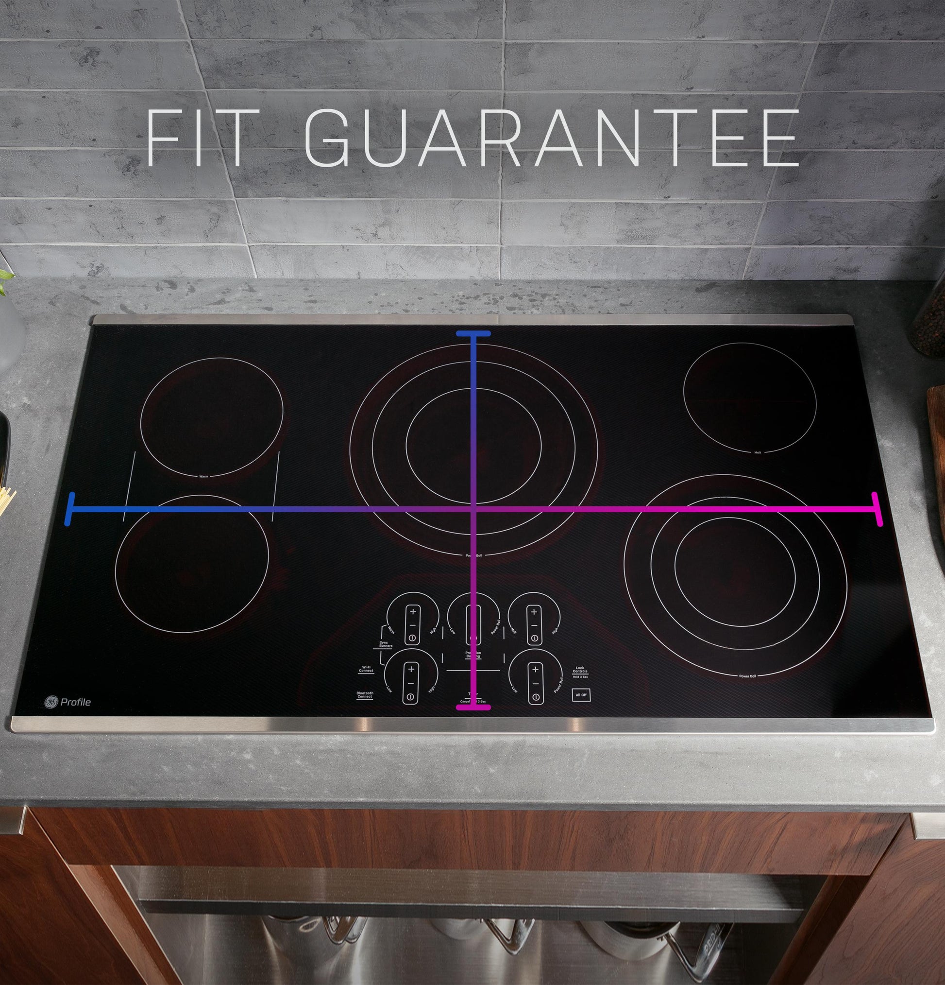 Ge Appliances PEP9036STSS Ge Profile™ 36" Built-In Touch Control Cooktop