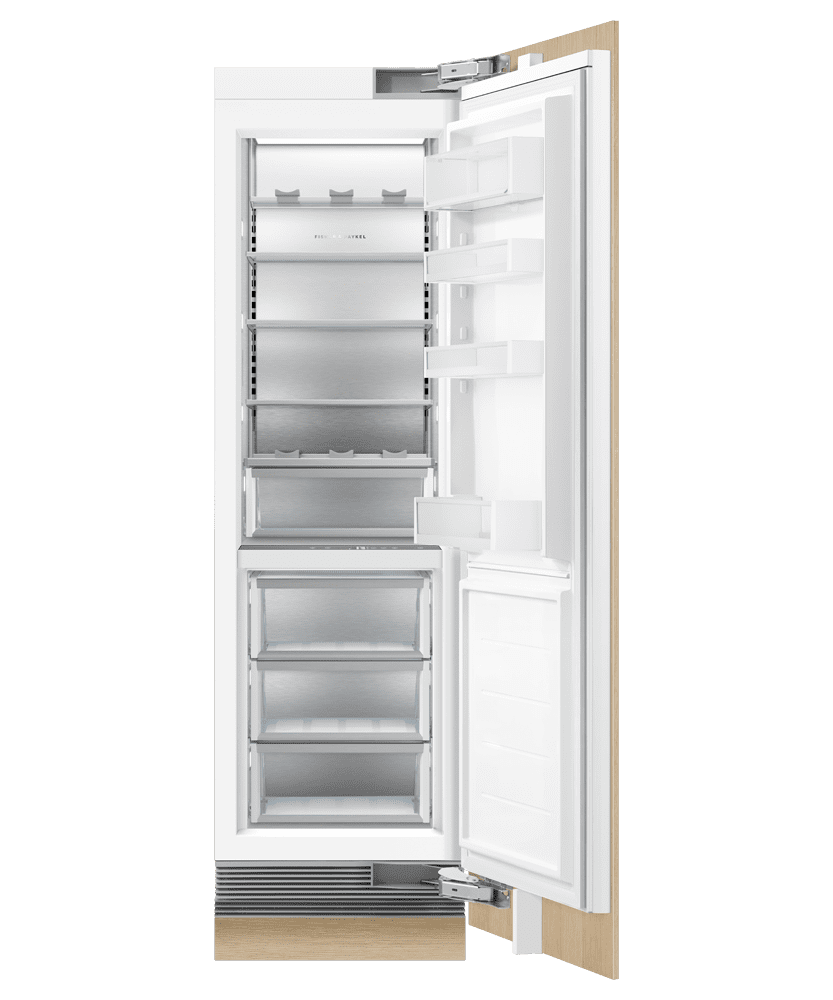 Fisher & Paykel RS2484SRHK1 Integrated Column Refrigerator, 24", Water