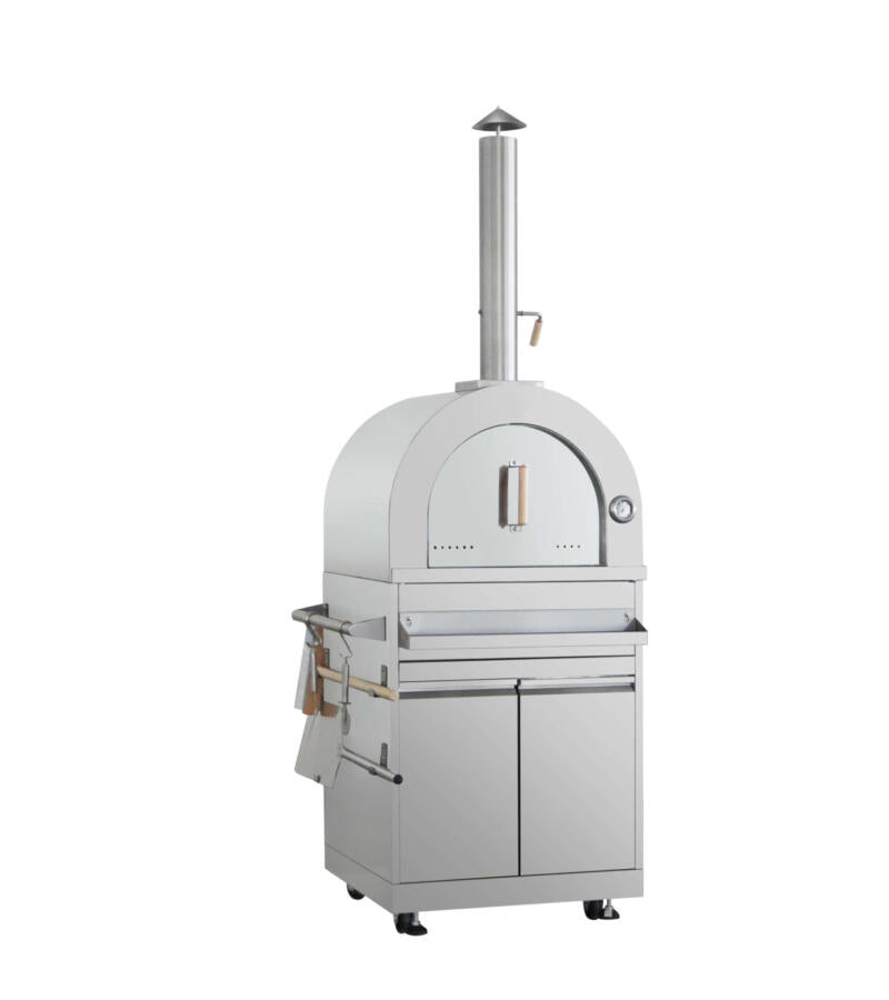 Thor Kitchen MK07SS304 Outdoor Kitchen Pizza Oven And Cabinet In Stainless Steel