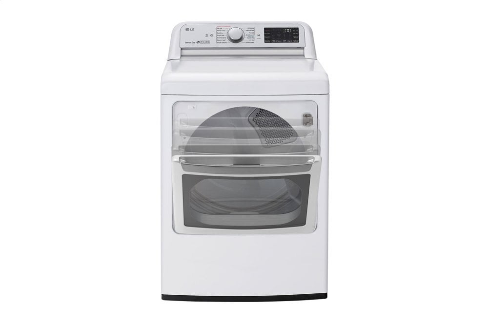 Lg DLGX7801WE 7.3 Cu.Ft. Smart Wi-Fi Enabled Gas Dryer With Turbosteam™