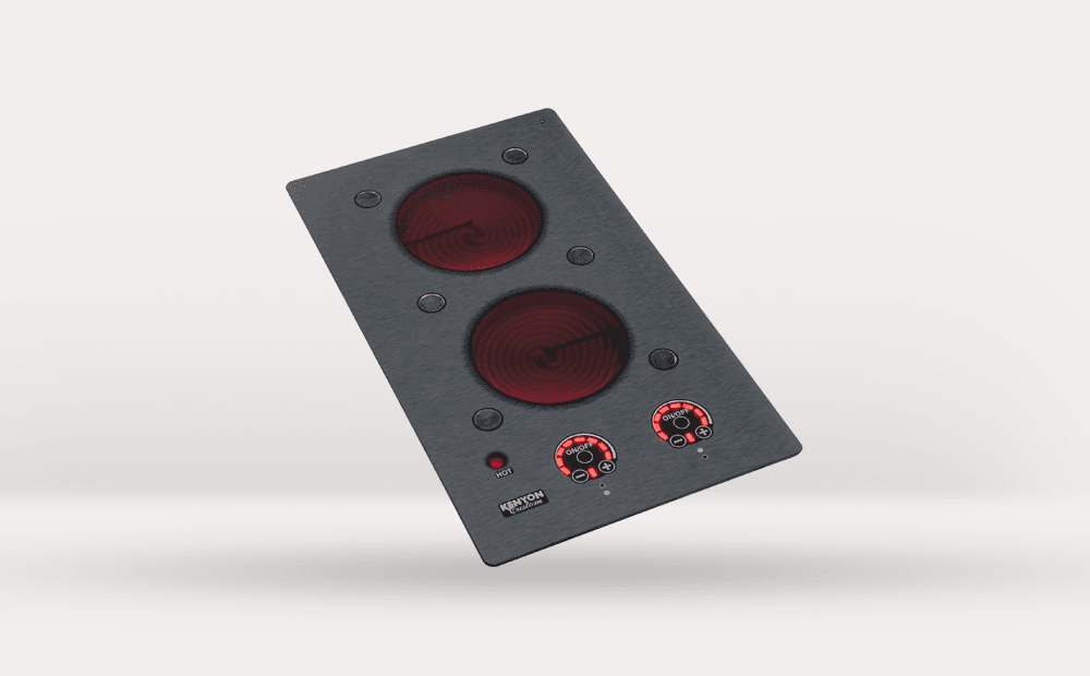 Kenyon B40581LPUPS 120V Stainless Steel 2 Burner With Pups