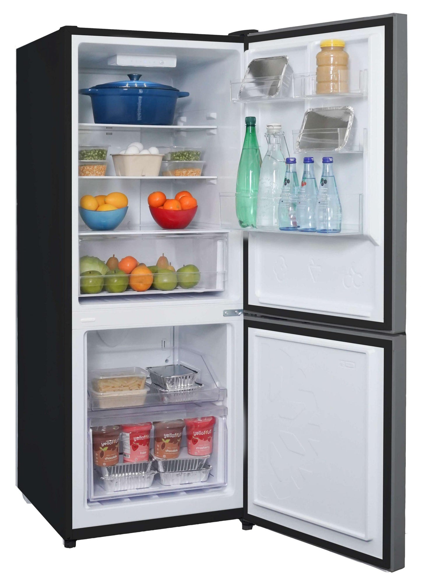 Danby DBMF100C1SLDB Danby 10 Cu.Ft Bottom Mount Refrigerator