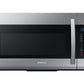 Samsung ME19A7041WS 1.9 Cu. Ft. Smart Over-The-Range Microwave With Wi-Fi And Sensor Cook In Stainless Steel