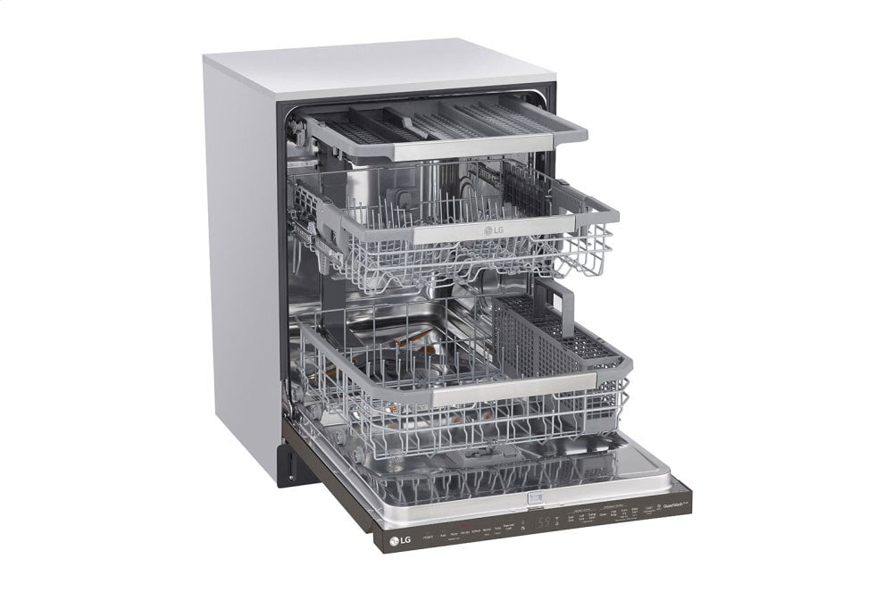 Lg LDP6810BD Top Control Smart Wi-Fi Enabled Dishwasher With Quadwash&#8482; And Truesteam®
