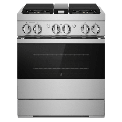 Jennair JDRP430HM Noir 30" Dual-Fuel Professional Range