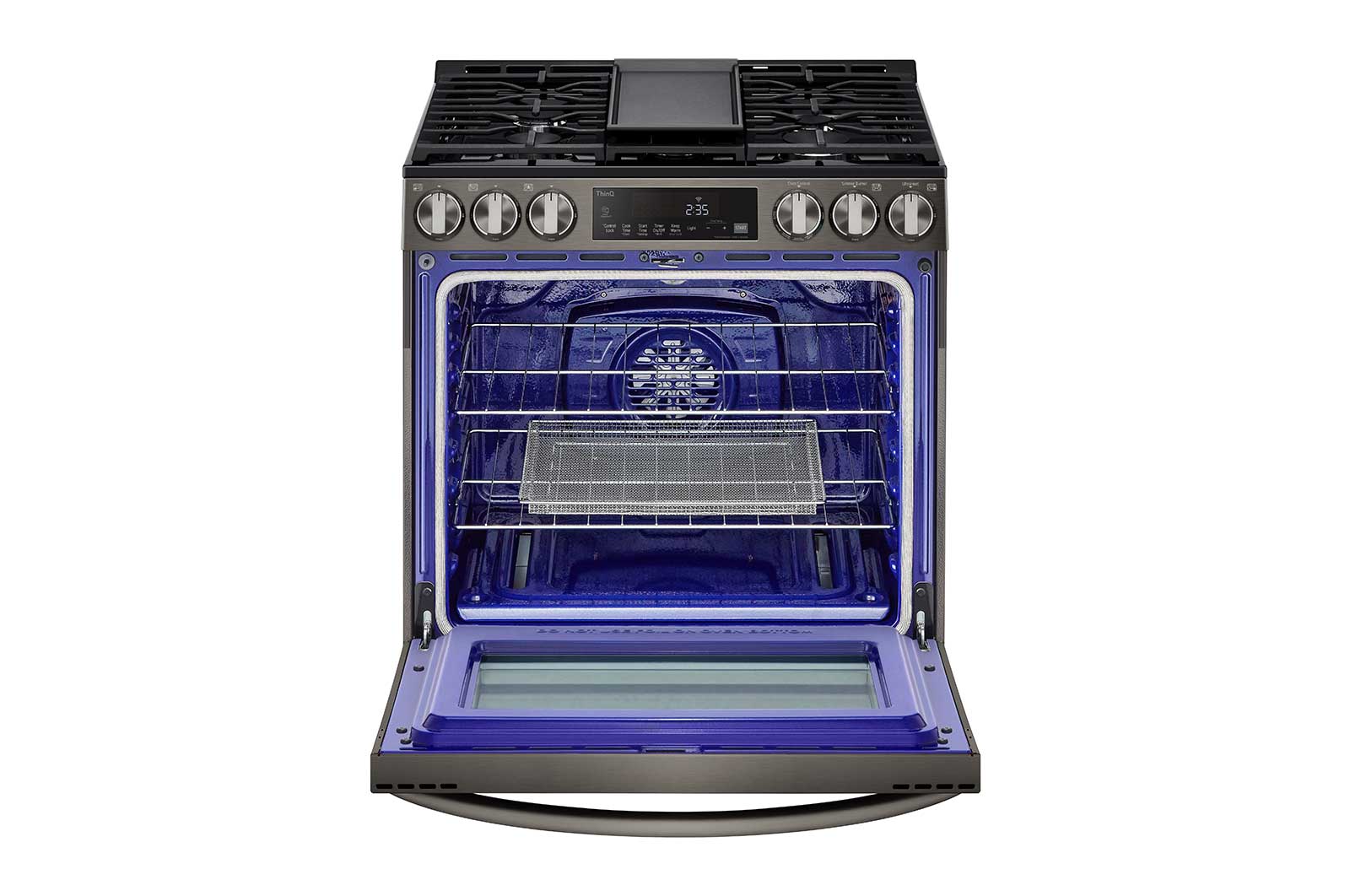 Lg LSGL5833D 5.8 Cu Ft. Smart Wi-Fi Enabled Fan Convection Gas Slide-In Range With Air Fry & Easyclean®