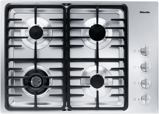 Miele KM3465LP Km 3465 Lp - Gas Cooktop With A Dual Wok Burner For Particularly Wide Ranging Burner Capacity.