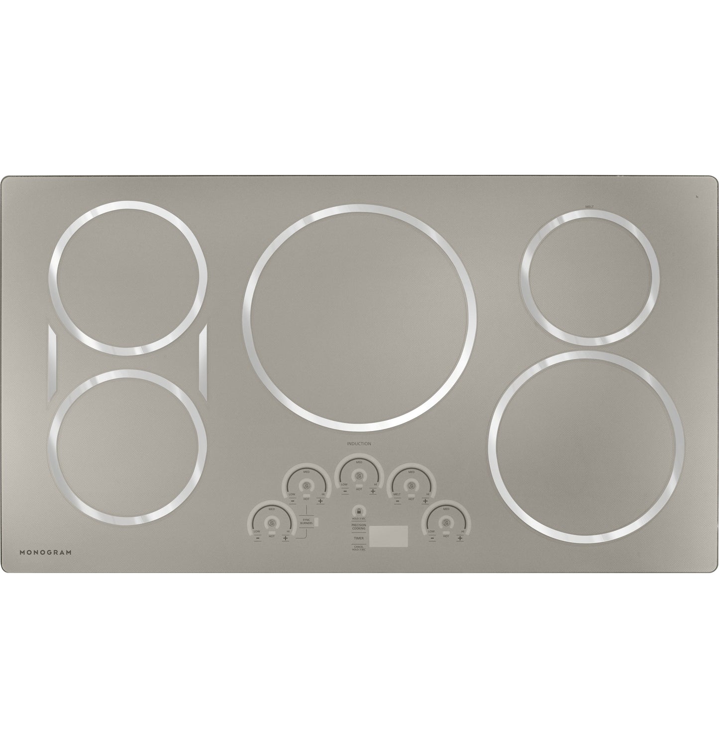 Monogram ZHU36RSPSS Monogram 36" Induction Cooktop