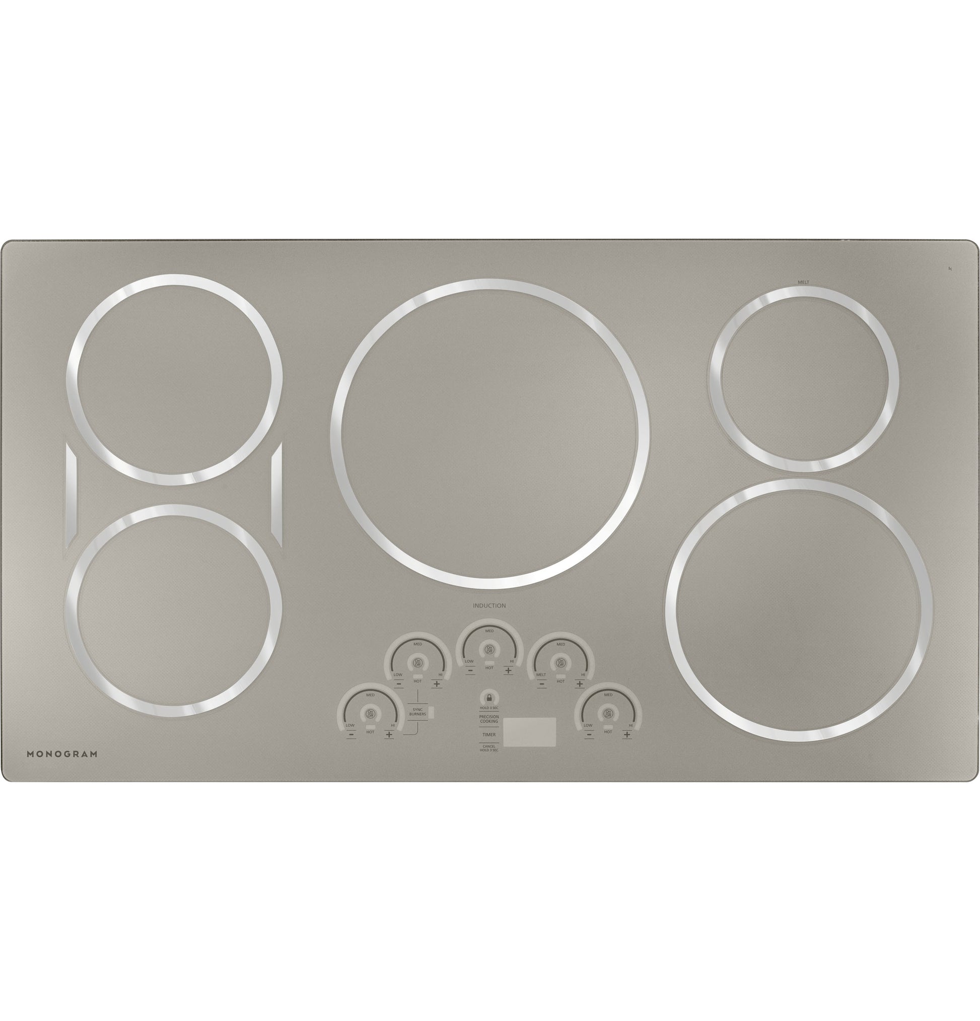 Monogram ZHU36RSPSS Monogram 36" Induction Cooktop