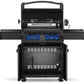 Napoleon Bbq P500RSIBNK3PHM Phantom Prestige 500 Rsib With Infrared Side And Rear Burners , Natural Gas, Matte/Matt Black