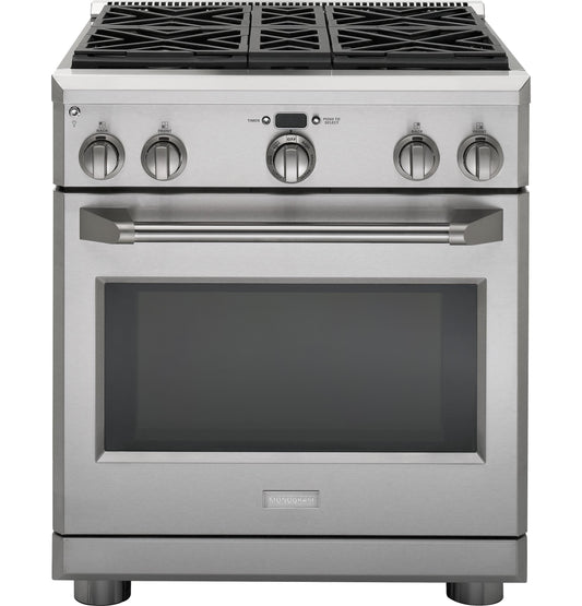 Monogram ZGP304NRSS Monogram 30" All Gas Professional Range With 4 Burners (Natural Gas)