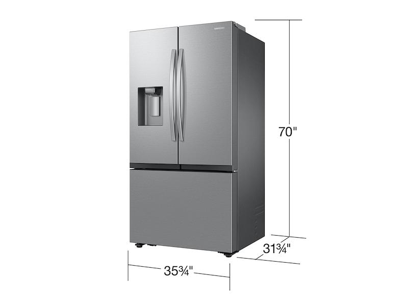 Samsung RF27CG5400SR 26 Cu. Ft. Mega Capacity Counter Depth 3-Door French Door Refrigerator With Four Types Of Ice In Stainless Steel