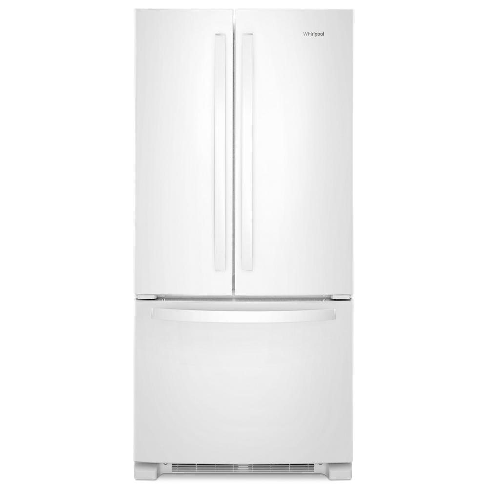 Whirlpool WRFF5333PW 33-Inch Wide French Door Refrigerator - 22 Cu. Ft.