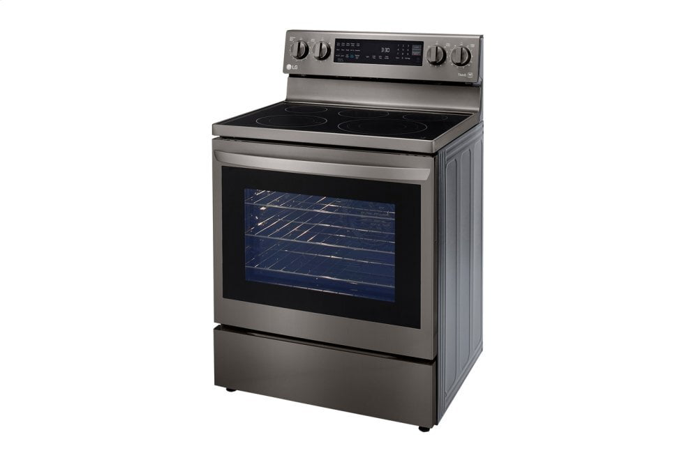 Lg LREL6325D 6.3 Cu Ft. Smart Wi-Fi Enabled True Convection Instaview® Electric Range With Air Fry