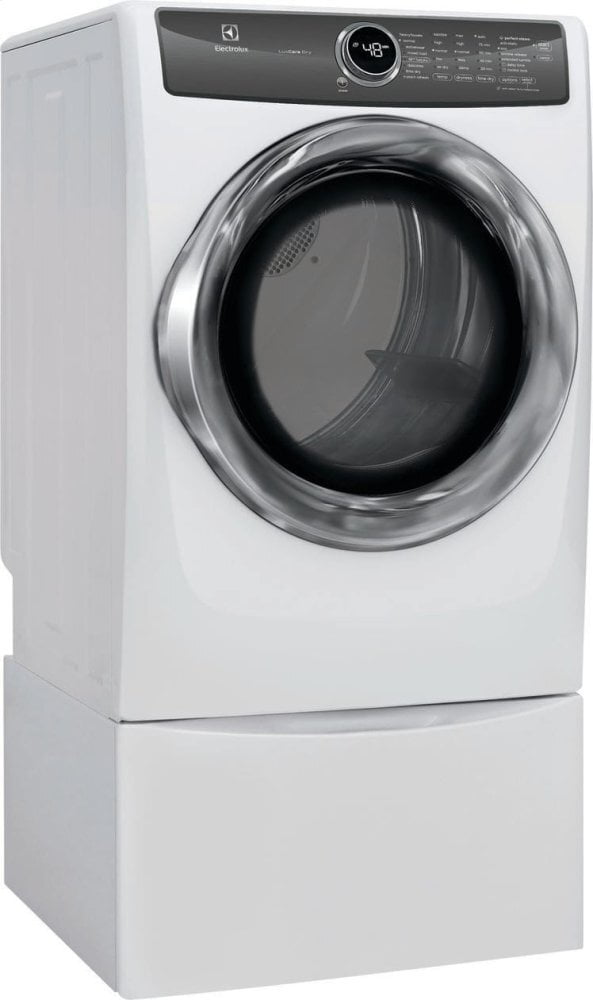 Electrolux EFME527UIW Front Load Perfect Steam&#8482; Electric Dryer With Luxcare® Dry And Instant Refresh - 8.0 Cu. Ft.