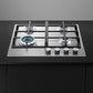 Fisher & Paykel CG244DNGX1N Gas On Steel Cooktop, 24