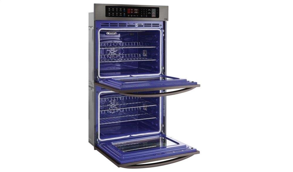 Lg LWD3063BD Lg Black Stainless Steel Series 9.4 Cu. Ft Total Capacity Double Wall Oven