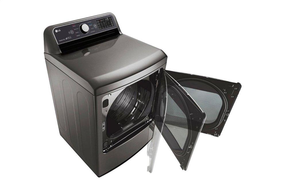Lg DLG7301VE 7.3 Cu. Ft. Smart Wi-Fi Enabled Gas Dryer With Sensor Dry Technology
