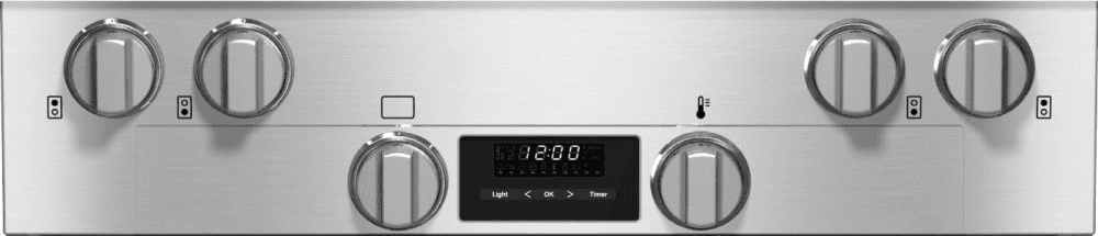 Miele HR1724G 30 Inch Range Dual Fuel Model With Directselect Controls.