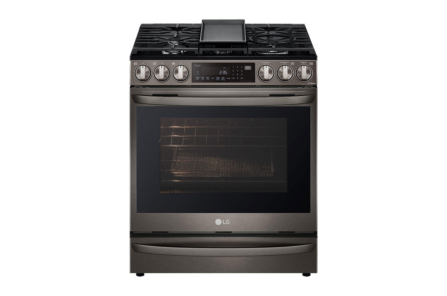 Lg LSGL6337D 6.3 Cu Ft. Smart Wi-Fi Enabled Probake Convection® Instaview&#8482; Gas Slide-In Range With Air Fry