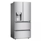 Lg LRMXC1803S 18.3 Cu. Ft. Counter-Depth French Door Refrigerator With Tall Ice And Water Dispenser