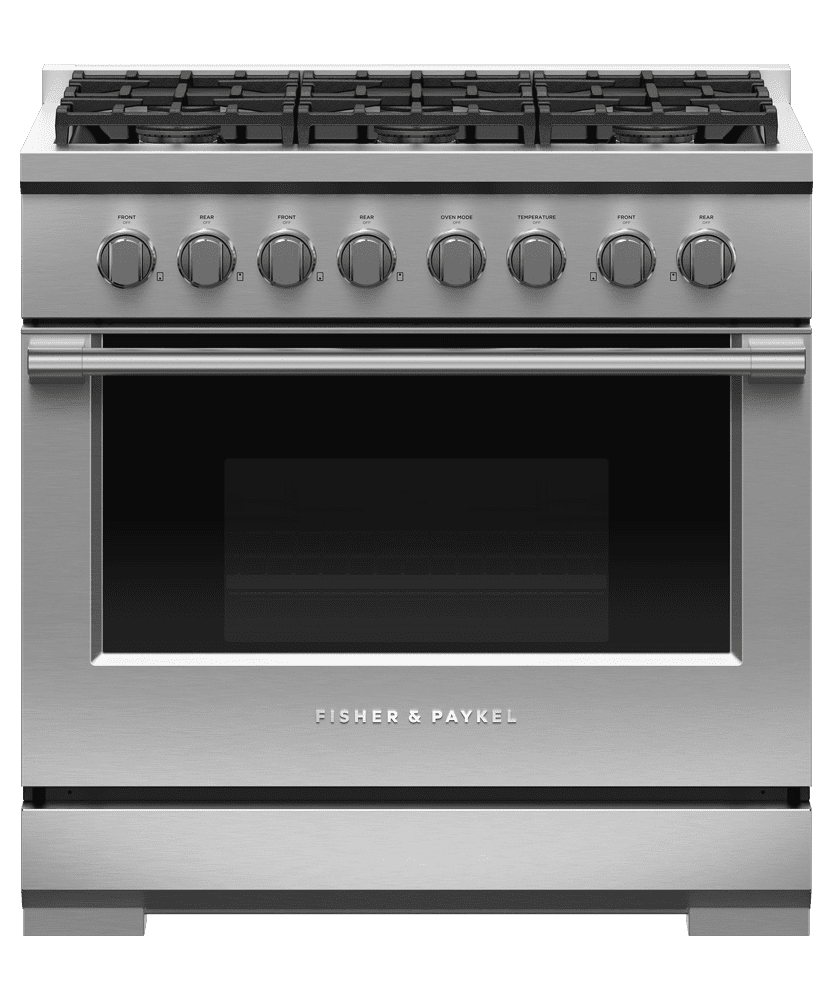 Fisher & Paykel RGV3366N Gas Range, 36