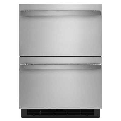 Jennair JUDFP242HM Noir 24" Double-Refrigerator Drawers