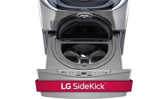 Lg WD200CV 1.0 Cu. Ft. Lg Sidekick™ Pedestal Washer, Lg Twinwash™ Compatible