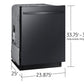 Samsung DW80CG5451MT Autorelease Smart 46Dba Dishwasher With Stormwash™ In Fingerprint Resistant Matte Black Steel