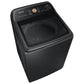 Samsung WA55A7700AV 5.5 Cu. Ft. Extra-Large Capacity Smart Top Load Washer With Auto Dispense System In Brushed Black