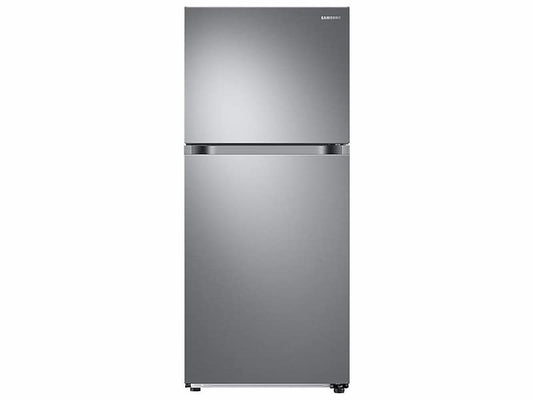 Samsung RT18M6215SR 18 Cu. Ft. Top Freezer Refrigerator With Flexzone™ And Ice Maker In Stainless Steel