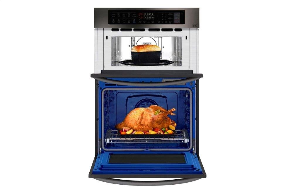 Lg LWC3063BD 1.7/4.7 Cu. Ft. Smart Wi-Fi Enabled Combination Double Wall Oven