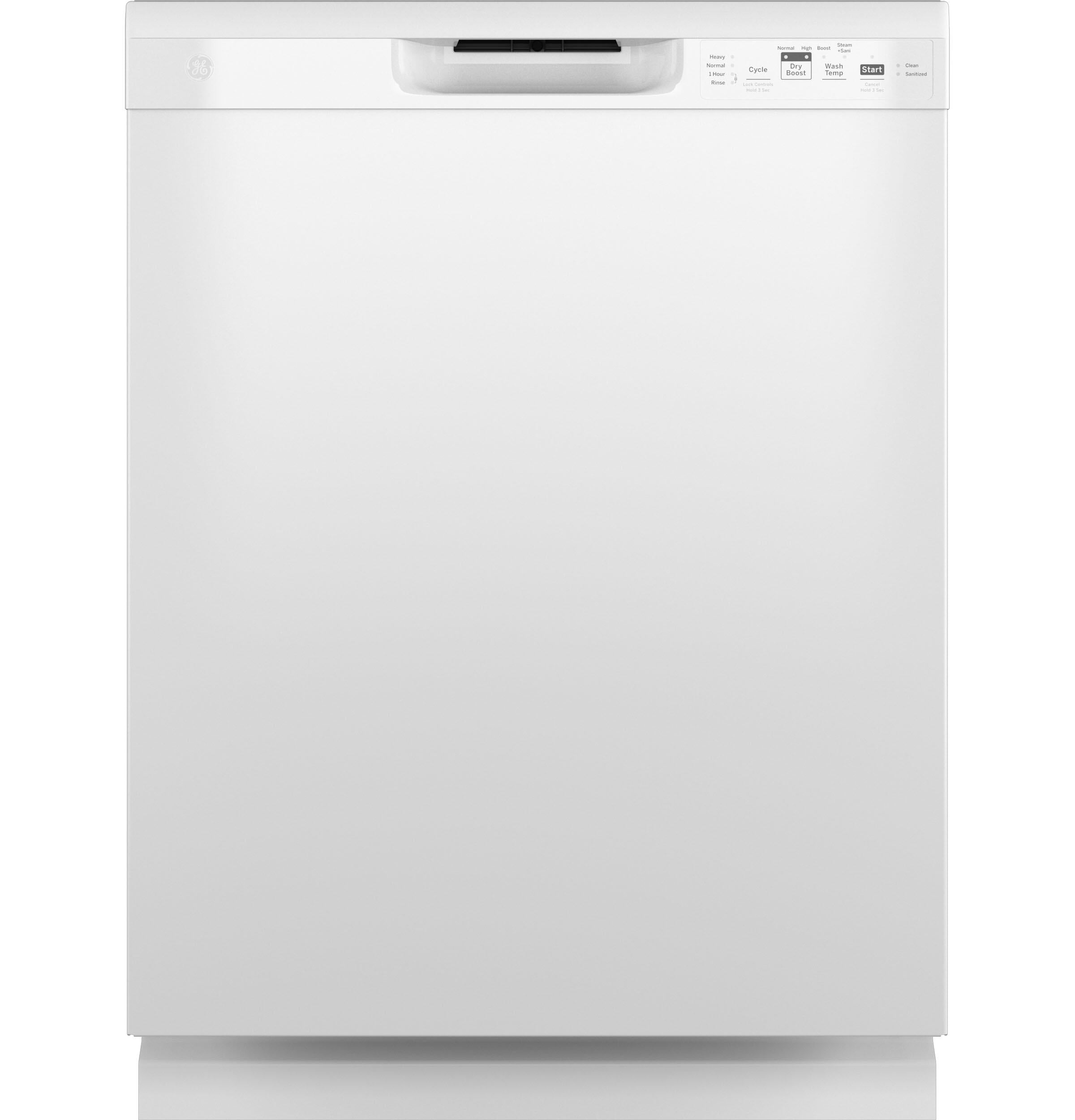 Ge Appliances GDF535PGRWW Ge® Dishwasher With Front Controls