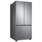 Samsung RF22A4121SR 22 Cu. Ft. Smart 3-Door French Door Refrigerator In Stainless Steel