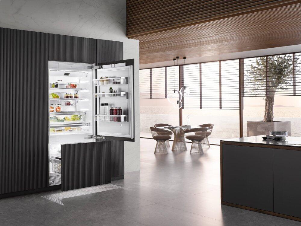 Miele KF2902VI Bottom Freezer Freestanding Refrigerator | Town