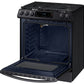 Samsung NX60T8111SG 6.0 Cu. Ft. Front Control Slide-In Gas Range With Wi-Fi In Black Stainless Steel