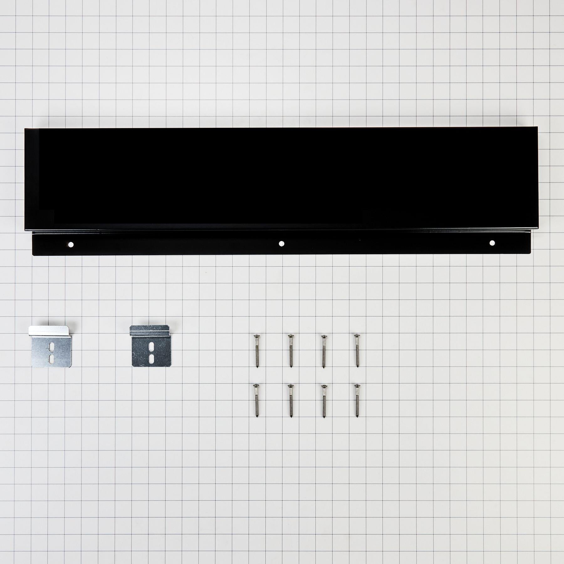 Kitchenaid W10655449 Slide-In Range Backsplash - Black