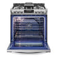Lg LSG4515ST 6.3 Cu. Ft. Smart Wi-Fi Enabled Gas Single Oven Slide-In Range With Probake Convection®
