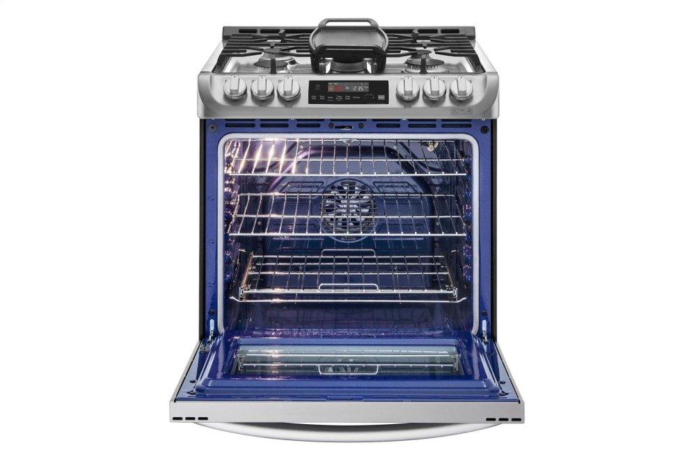 Lg LSG4515ST 6.3 Cu. Ft. Smart Wi-Fi Enabled Gas Single Oven Slide-In Range With Probake Convection®
