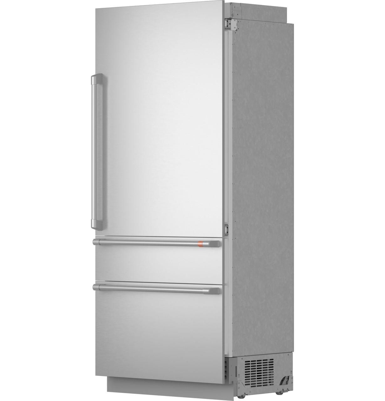 Cafe CIC36RP2VS1 Café™ 36" Integrated Bottom-Freezer Refrigerator